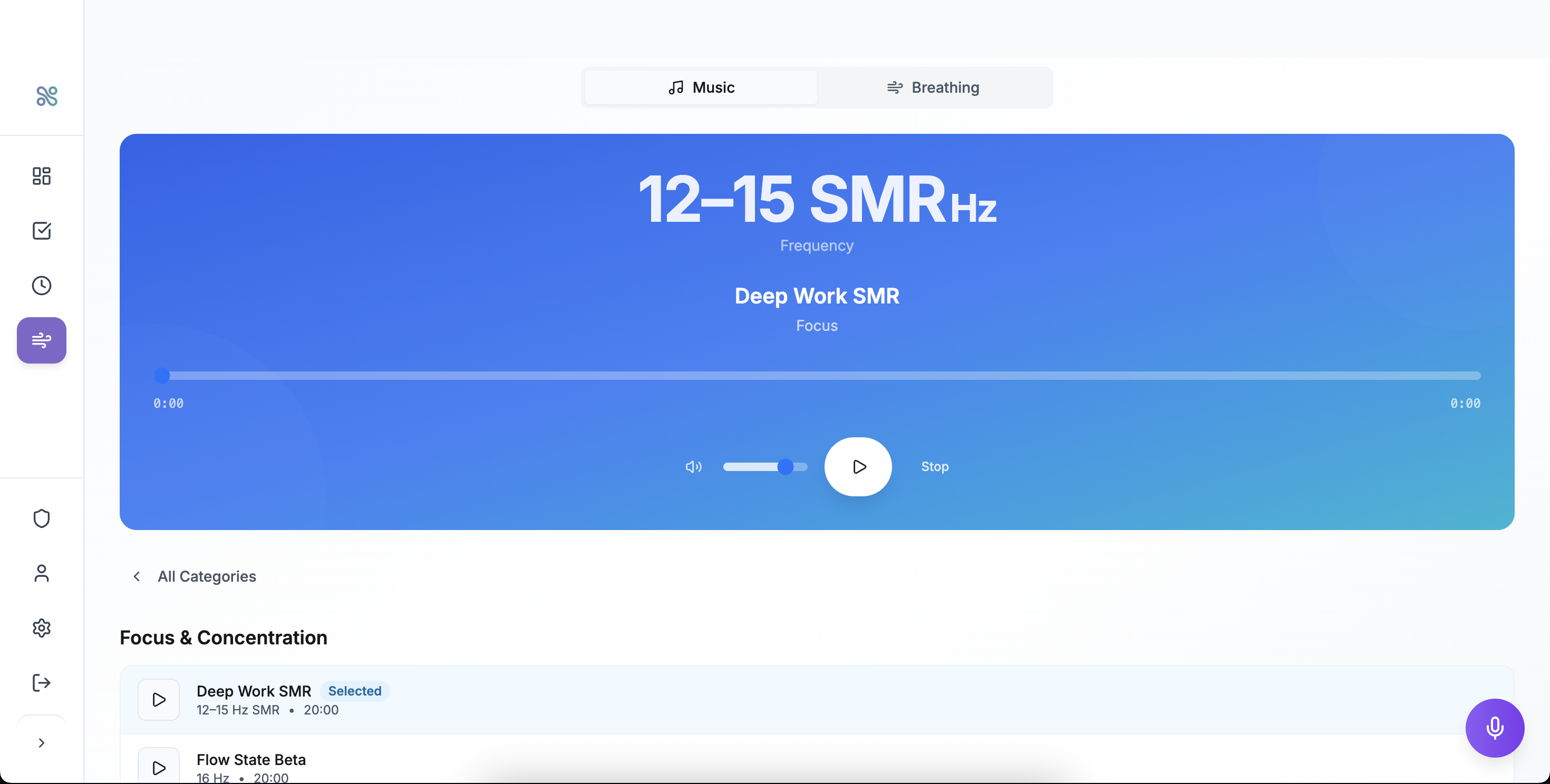 Nuree AI focus music